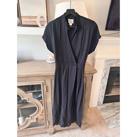 Vintage Maren One Piece Jumpsuit in Black Size 10 Petite - Picture 1 of 10